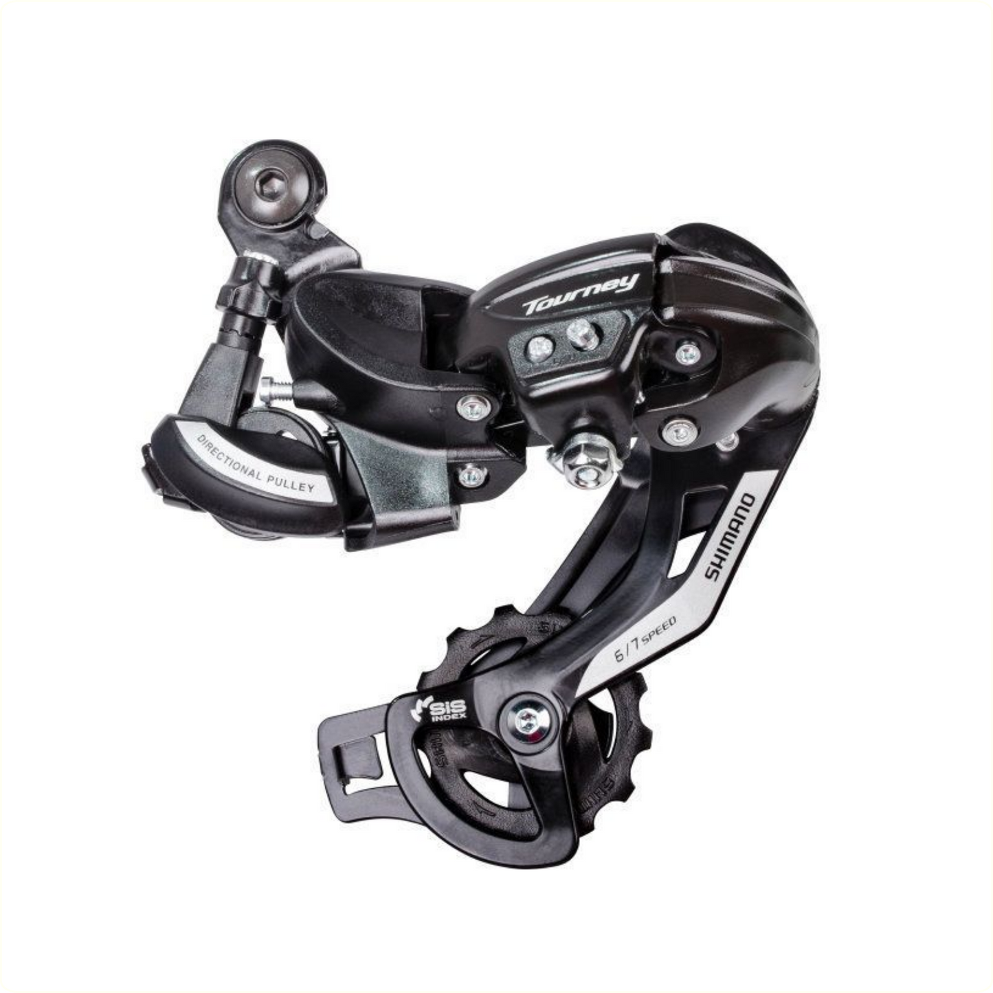 Shimano Tourney TZ500 Achter de 6 velocidades Beracleur. Para confirmación en la ruta del desviador, (paquete colgante)