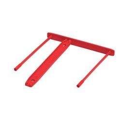 Scatola portadocumenti per banchieri 0089602 in plastica rossa