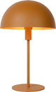 Lucide siemon - lámpara de mesa - ø 25 cm - 1xe14 - amarillo ocre