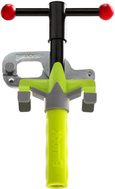 Blocca pedale Bullock Excellence - cambio automatico - antitrapano e antitaglio - due chiavi numerate - sorprendente colore giallo