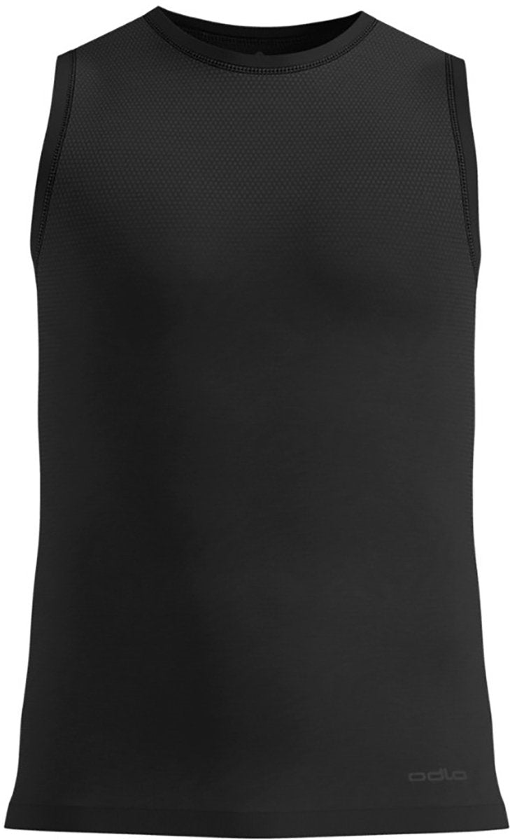 Camiseta interior Odlo performance x-light con cuello redondo - hombres - negro - s