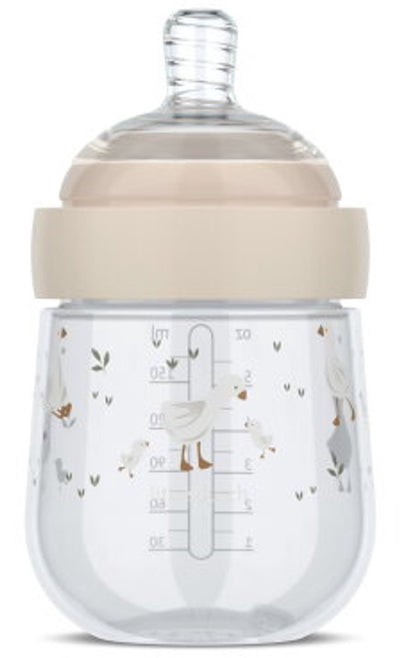 Mepal mio babyfles little dutch - 165 ml - anti-koliek - spiraalontwerp voorkomt verstopping - siliconen van medische kwaliteit - little goose