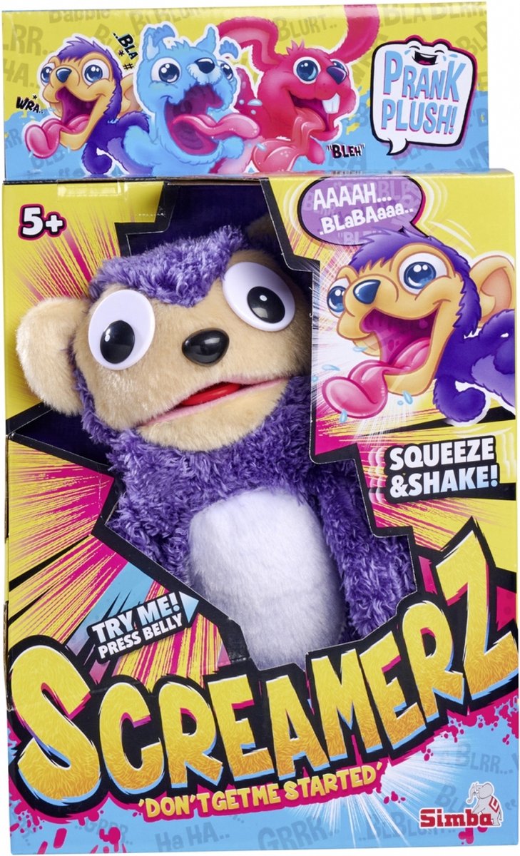 Peluche Nicotoy Simba Monkey - scimmietta di peluche con suono da 5 anni in su