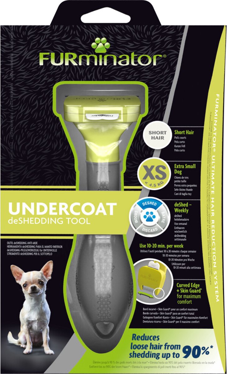 Furminator deshedding sottopelo per cani x pelo corto