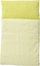 Copriletto per bambole Van Dijk Toys - verde lime - a quadri