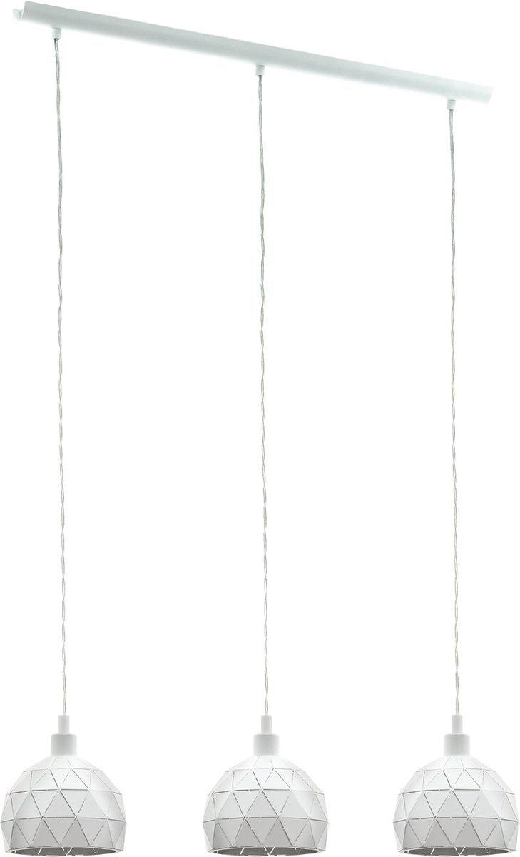 Eglo roccaforte hanglamp - e14 - 75 cm - wit