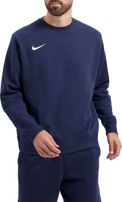 Nike - pile park 20 crew - maglione blu scuro-l