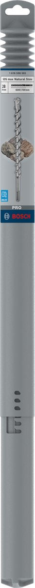 Taladro para piedra natural bosch pro sds max-9, 28 x 600 x 720 mm