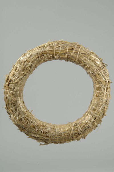 Ghirlanda di paglia naturale vivente HBx 40 cm