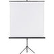 Projectiescherm franken x-traline 150x150cm wit
