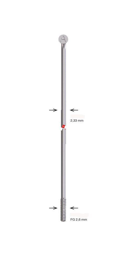 SACKING 185-13 RAGGI Ø2.33MM FG 2.6 - ZINC (144