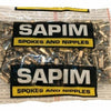 SAPIM SPAAK Nipple Spaak 14 - Silver (100 pezzi)