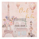 Clayre eef servilleta paris rosa 20 piezas