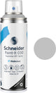 Schneider schrijfwaren schneider spuitbus verf - paint-it 030 - diy spuitverf - acrylverf - 200ml - zilver - s-ml03050007