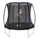 Avviso Trampoline esterno con Vancet Nero 244 cm