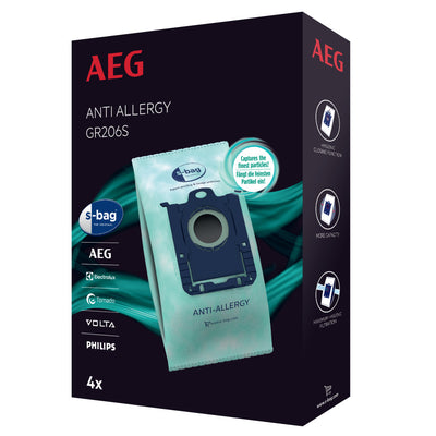 AEG AEG GR206S S-BAG ANTI-Alergia Aspiradora Bolsas 4 piezas