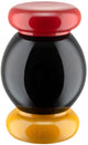 Alessi macinapepe a sfera twergi - es18 - nero - di ettore sotsass