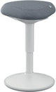 Taburete activo Leitz ergo con asiento cómodo - taburete de oficina - taburete ergonómico - gris oscuro