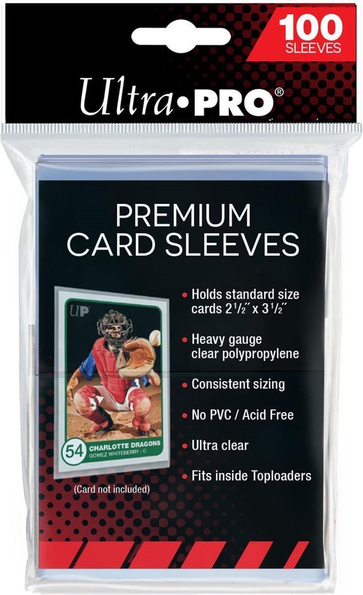 Fundas para tarjetas Ultrapro ultra pro premium transparentes (100 fundas)