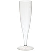 Duni Champagne Glass Crystallo de plástico 10 piezas