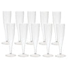 Duni Champagne Glass Crystallo de plástico 10 piezas