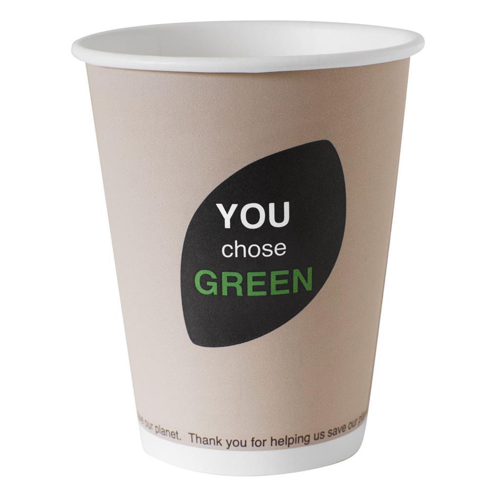 Duni duni bio descuento tazas que eligió verde 240 ml 10 piezas