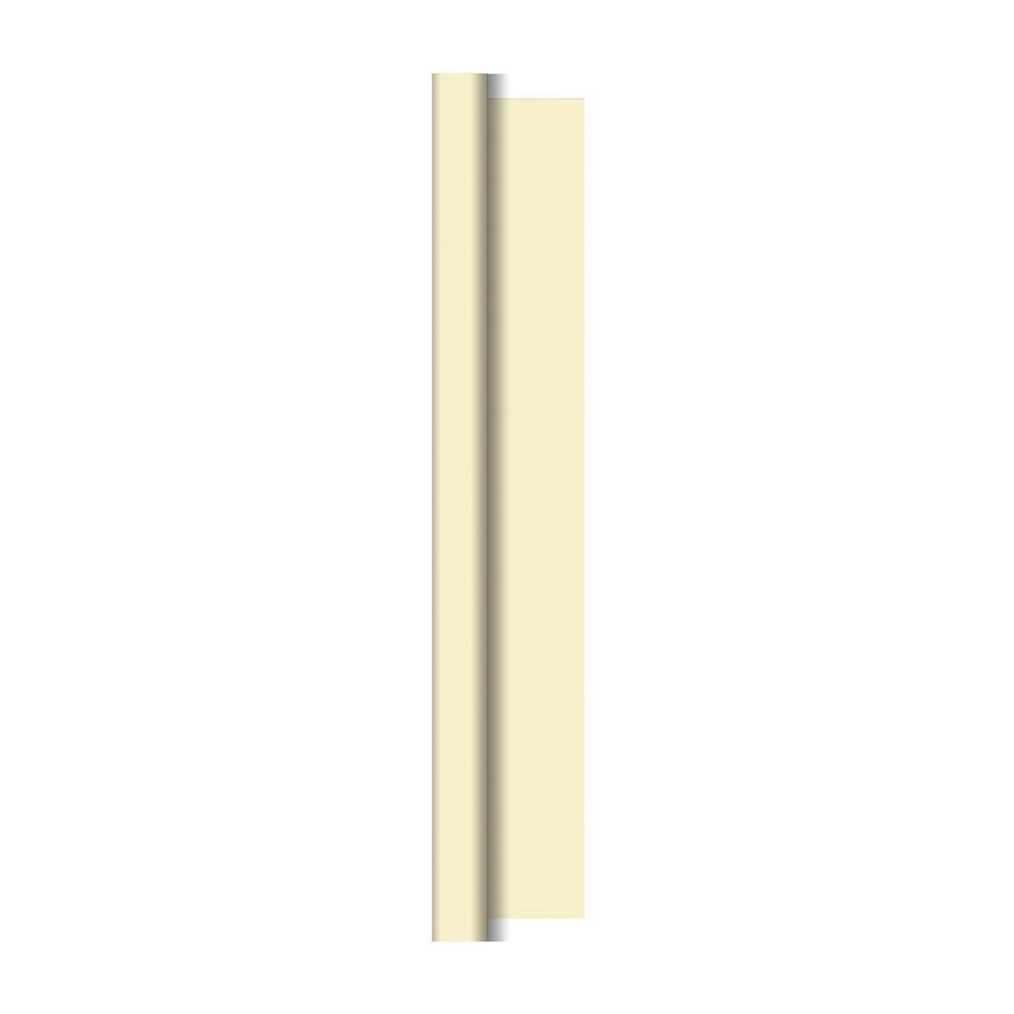 Tovaglia damascata Duni cel 1,18x5m crema