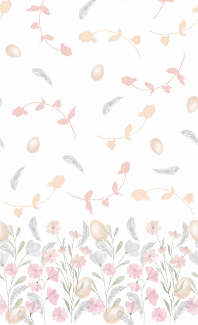 Mantel Duni pascua suave 138x220cm