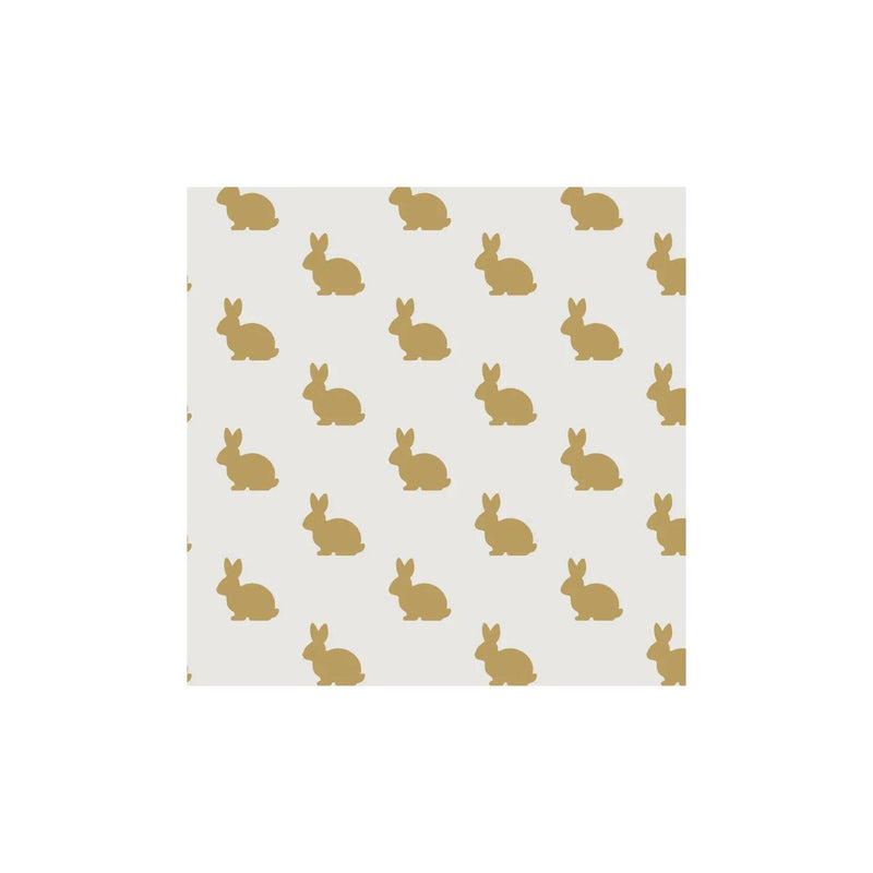 Servilletas Duni conejito dorado 24cm