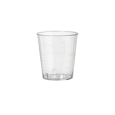 Duni duni kothglas desechables 30 ml 20 piezas transparentes