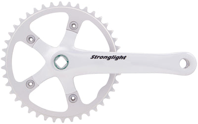Stronglight kettenradgarnitur impact crankset strongl.impact anodized silver