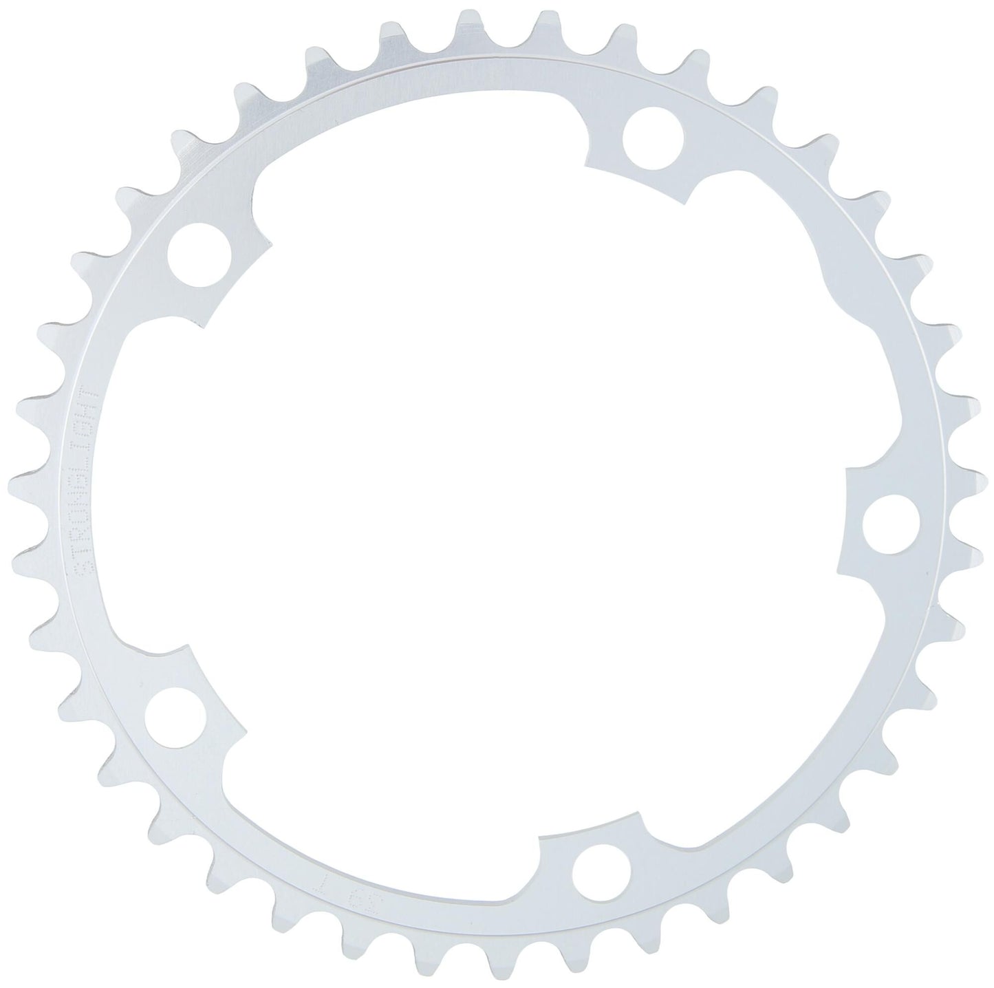 Anello a catena forte. CD130mm 38T SIL.