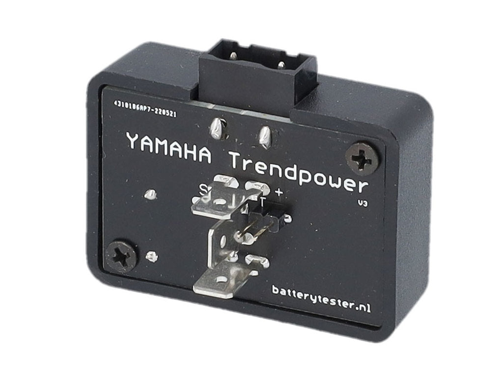 Tester batteria batt bt alimentatore yamaha trend