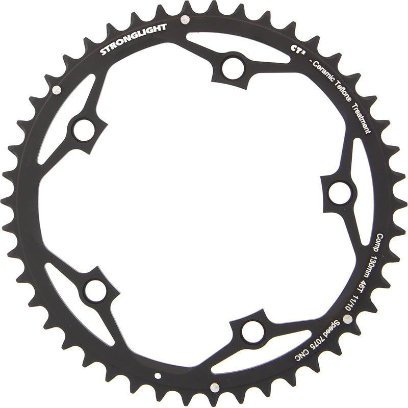 Anello a catena forte Strongl.ct2 46t alu nero