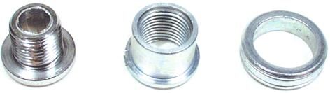 Stronglight kettenblattschraube chain wheel screws m. nuts set of 5 pcs.