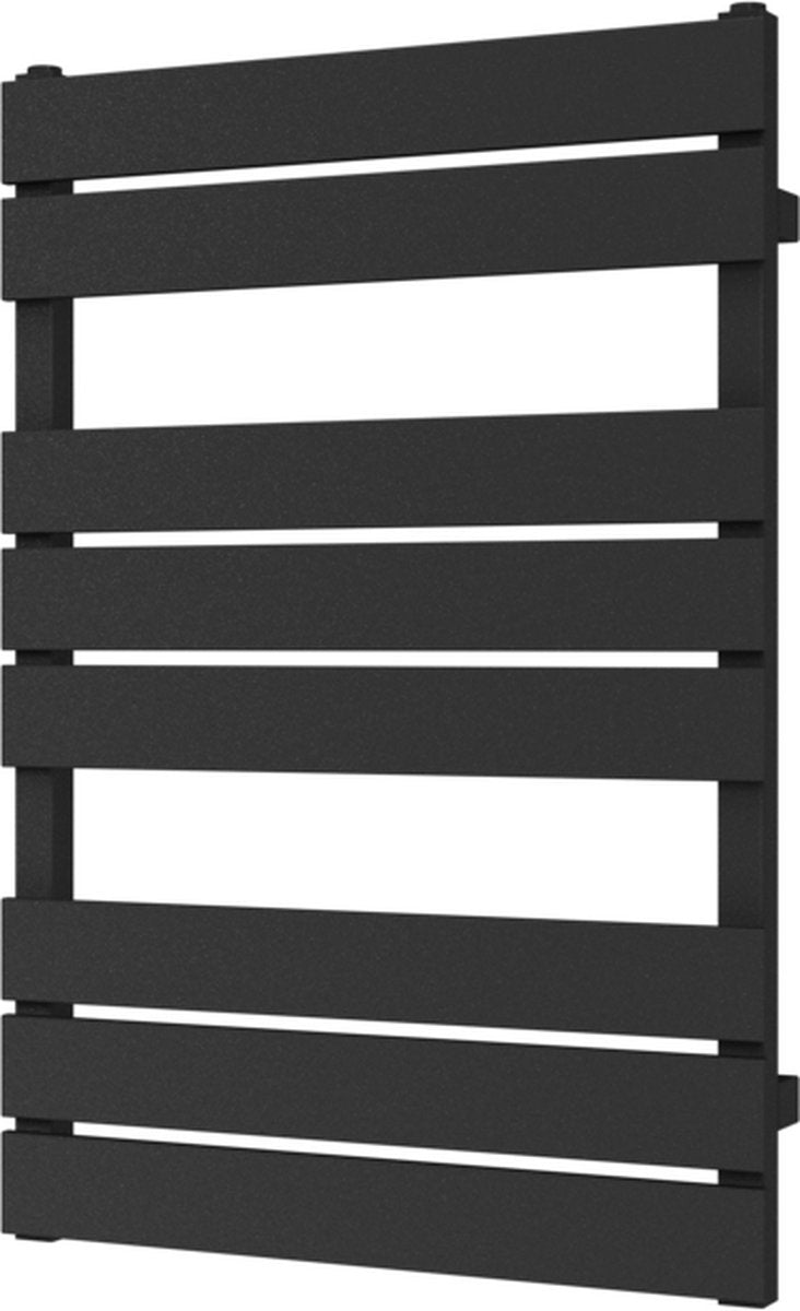 Plieger genua designradiator – handdoekradiator - 80 cm x 55 cm - 405 watt – graphite