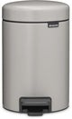 Brabantia newicon prullenbak - 3 liter badkamer - soft grey