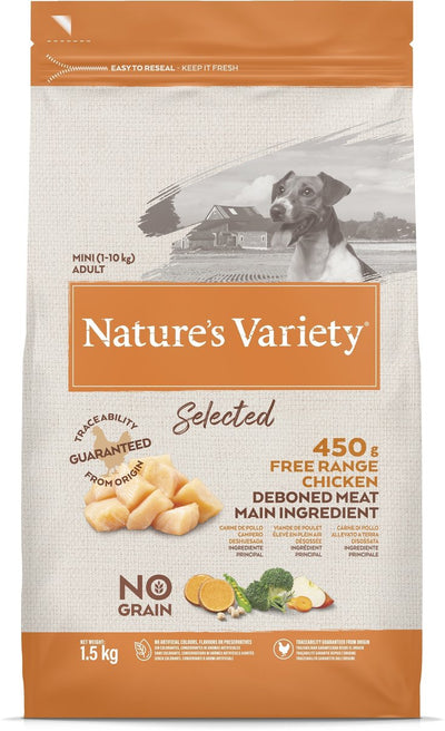 Variedad Naturación Variedad seleccionada Mini Free Range Chicken