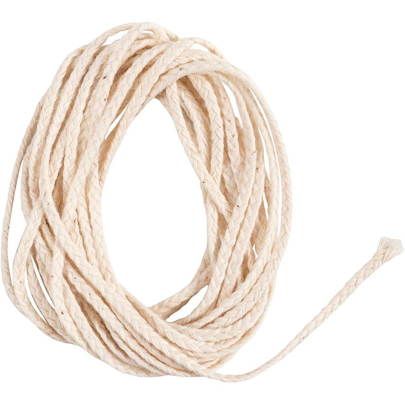 Creative Company Wick per battezzato (Dia. 15-22 mm) e candele gettate (Slide 40-60 mm), 3M