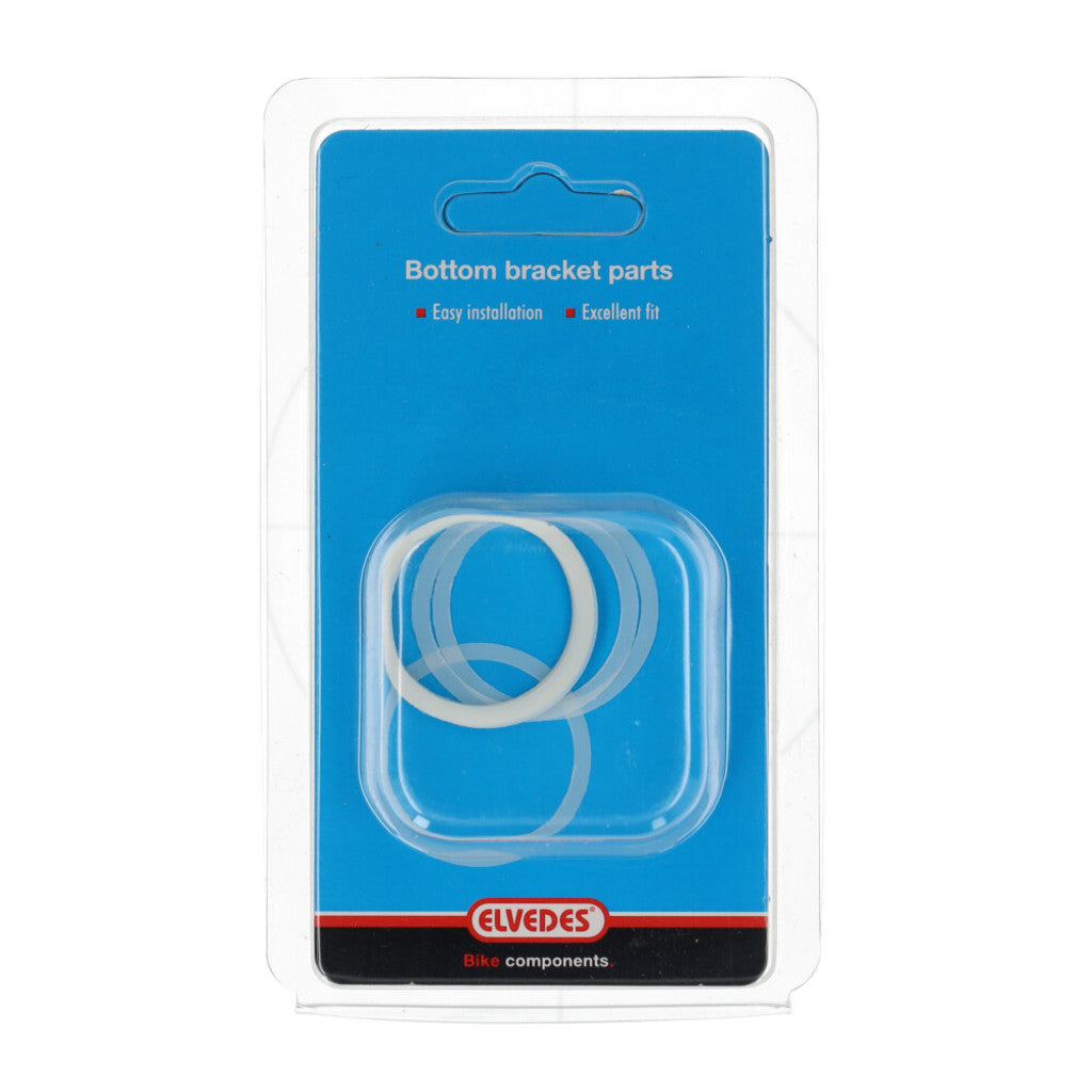 Staffa inferiore distanziatore Elvedes 36 x 30 x 0,2 mm Plastica P 20