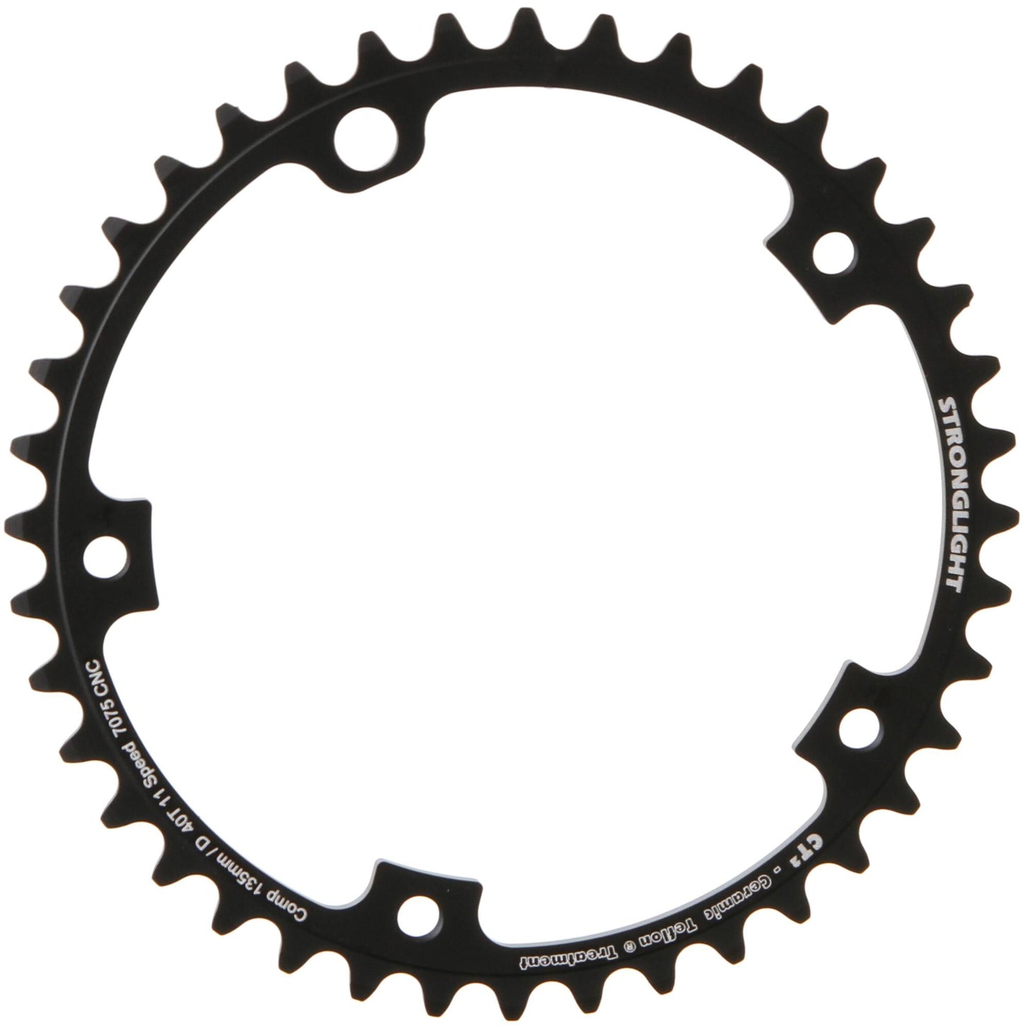 Anello a catena Stronglight Strongl.CT2 42T 135mm Campa SR EPS