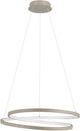 Eglo ruotale hanglamp - led - ø 55 cm - zandkleur beige wit