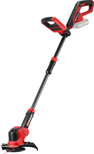 Einhell battery grass trimmer ge-ct 18 25 li solo - power x-change - 18 v li-ion - cutting diameter: 25 cm - rotatable and tiltable motor head - flower protector - excl. battery and charger