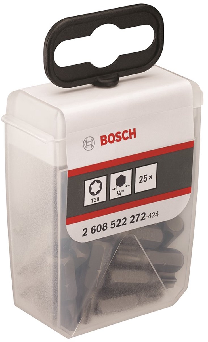 Bosch tictac box t30, extra duro, 25 pz