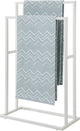 Sealskin carré - towel rack freestanding - 24 x 48 x 78.5 cm - for 2 towels - white