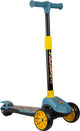 Tri-scooter a ruote larghe Nijdam - Boulevard Ranger - blu nero