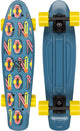 Skateboard Nijdam flipgrip - gamester - blu giallo