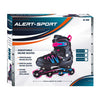 Avviso pattini in linea di allerta dimensione 35-38 blu rosa