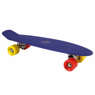 Alert outdoor skateboard 55 cm blauw