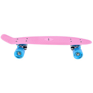 Alert outdoor skateboard 55 cm roze